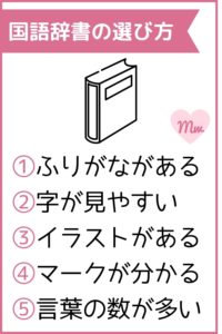 小学生向け国語辞書の選び方