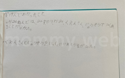 自由研究のまとめ方の例『実験で分かったことを書く』